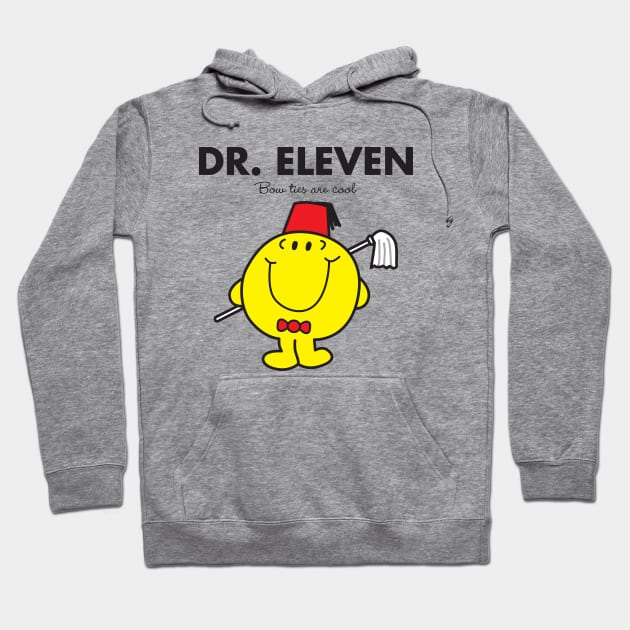 Dr. Eleven - Bow Ties are cool Hoodie by MikesStarArt